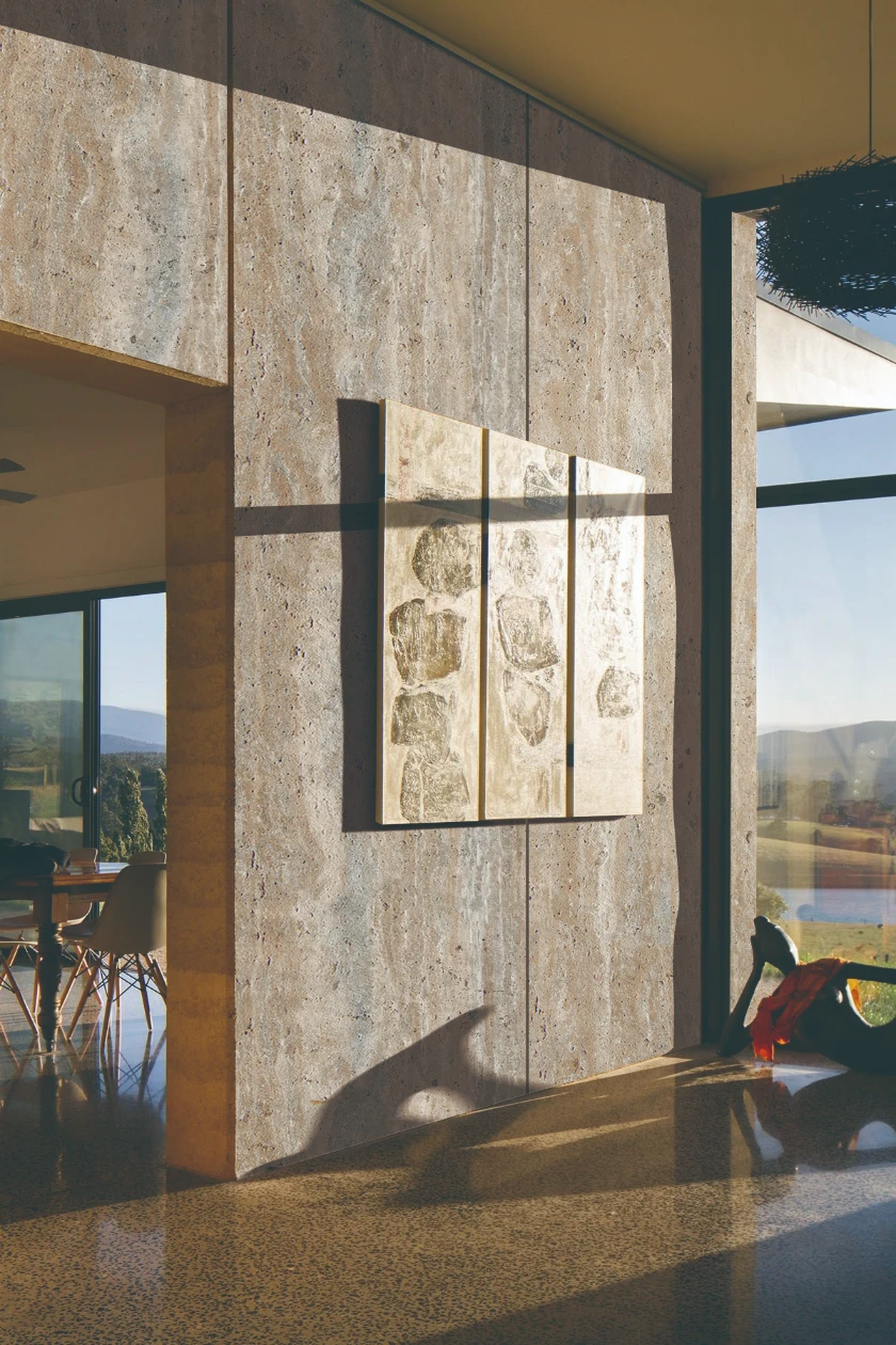 Ghana Travertine architectural application
