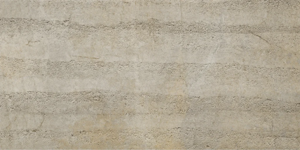 Rammed Earth Wall Bataan Yellow finish