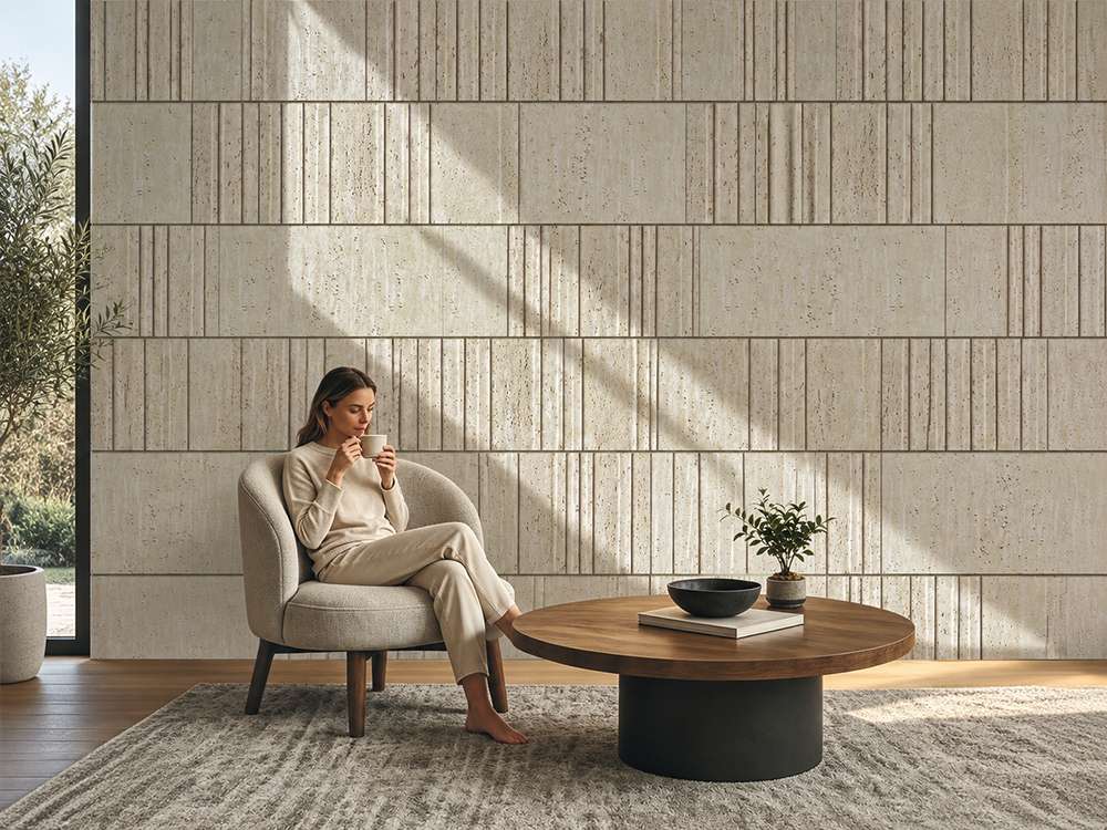 Roma Ridge Travertine architectural application