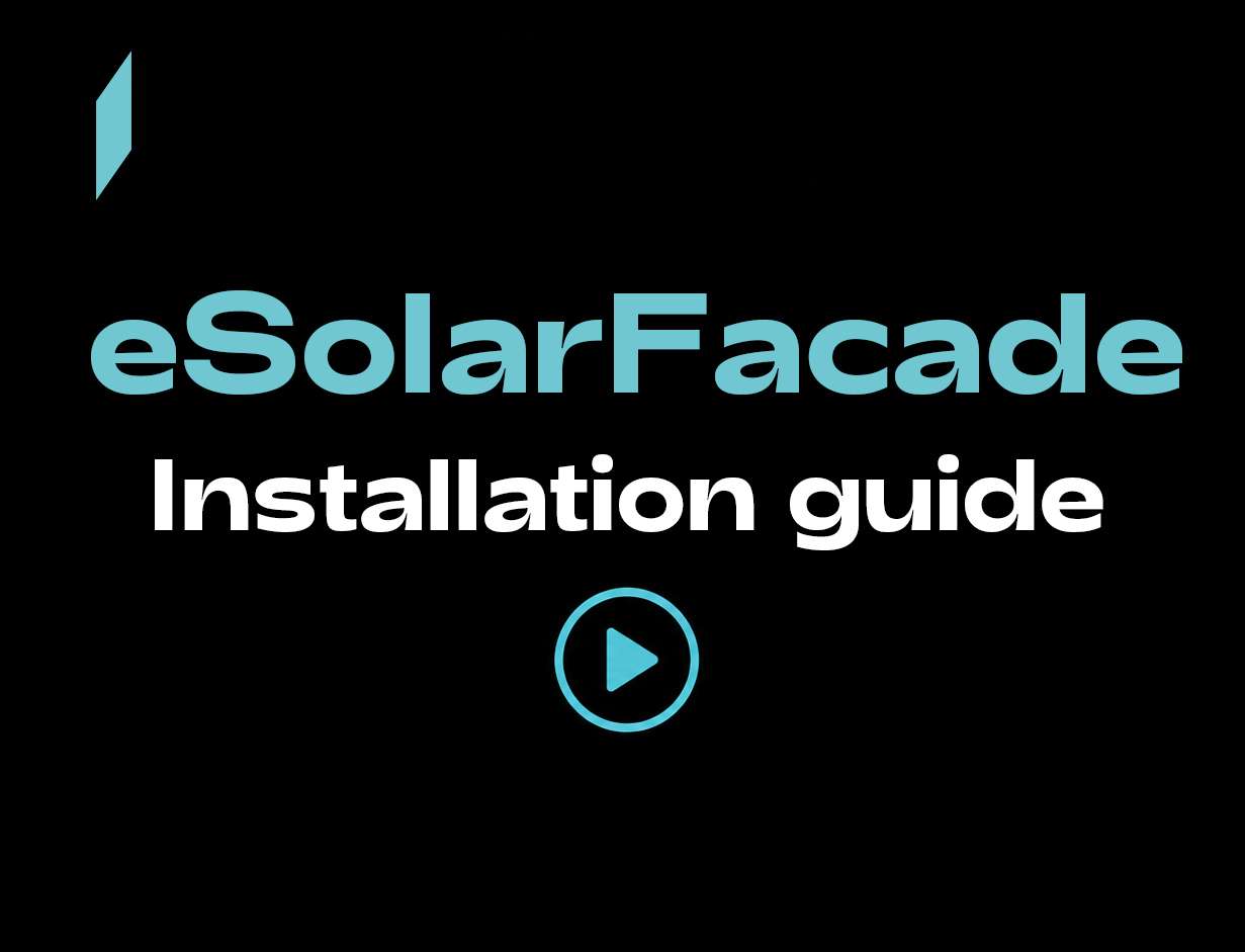 eSolarFacade installation video preview