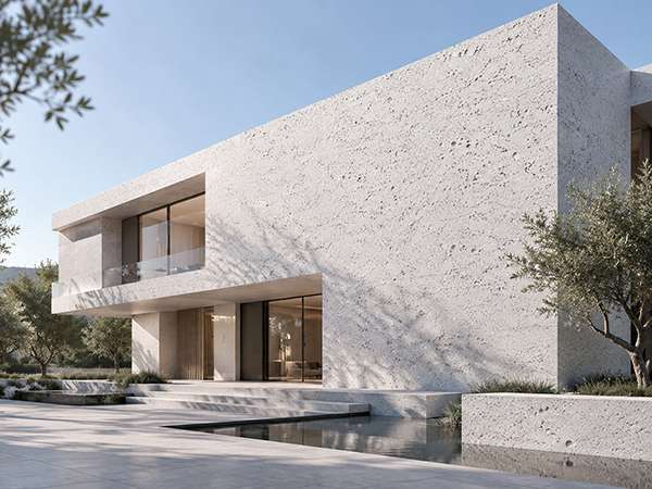 Exterior Facade application of PHOMI eCovering