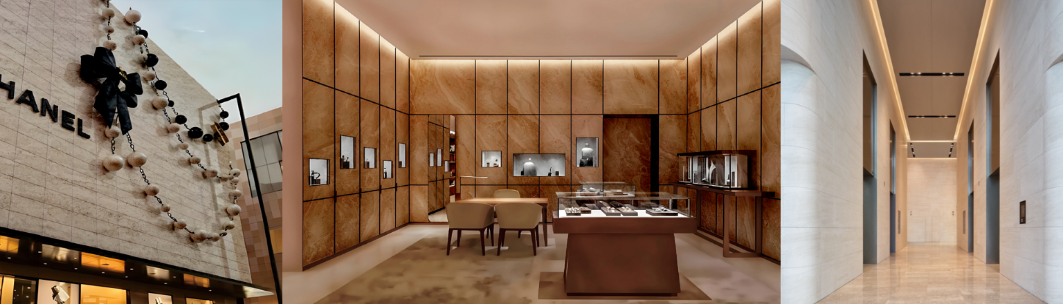 Golden Mirror architectural finishes
